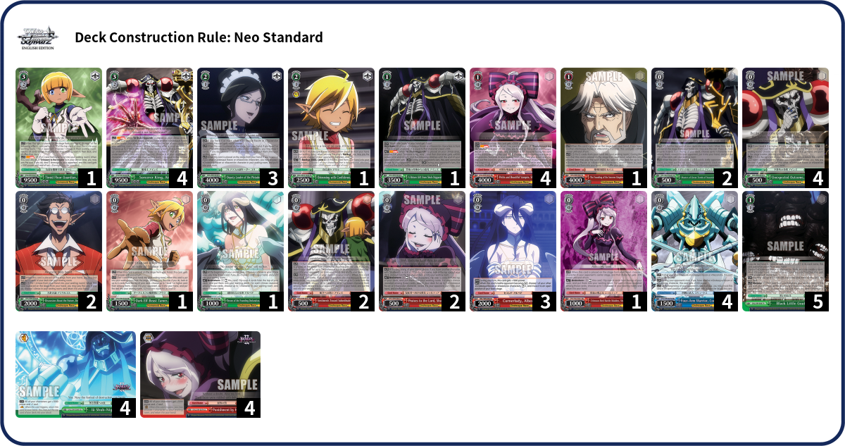Overlord Ainz Deck