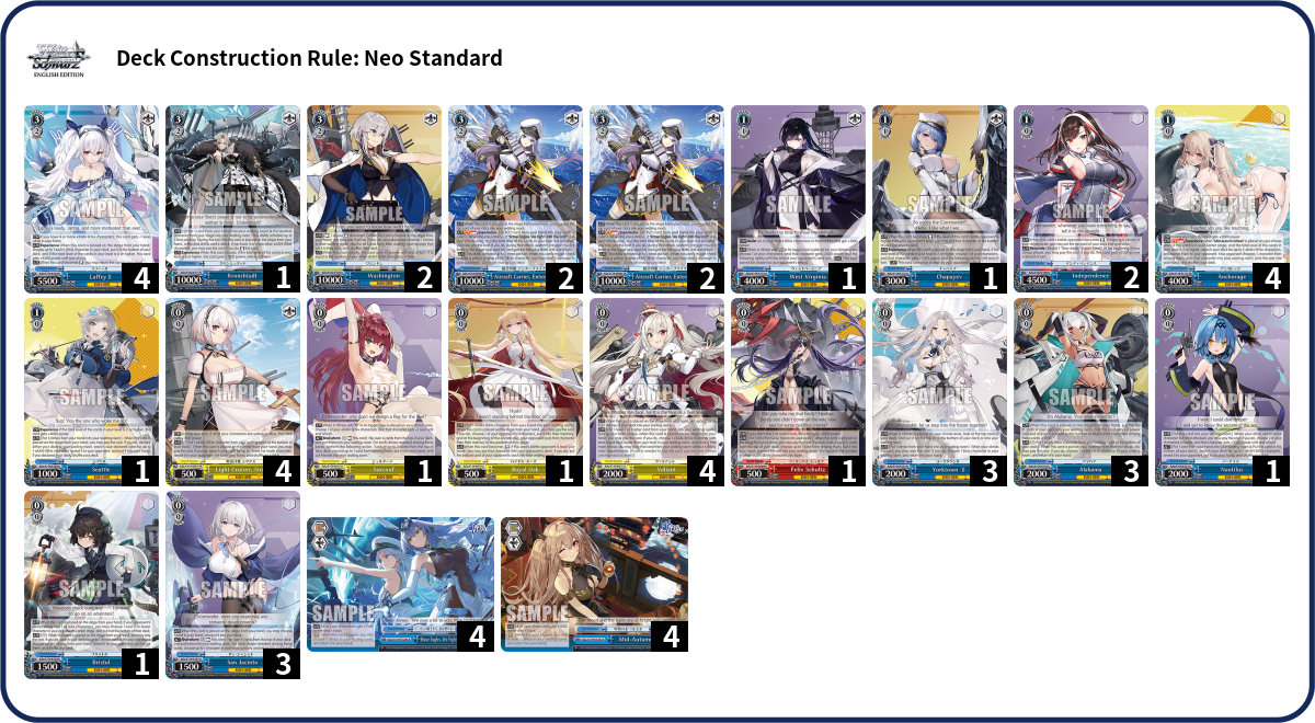 Azur Lane 8 Pants Deck